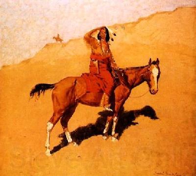 Frederick Remington Scout Spain oil painting art